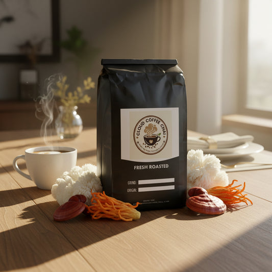 Coffee with Mushrooms Medium Roast