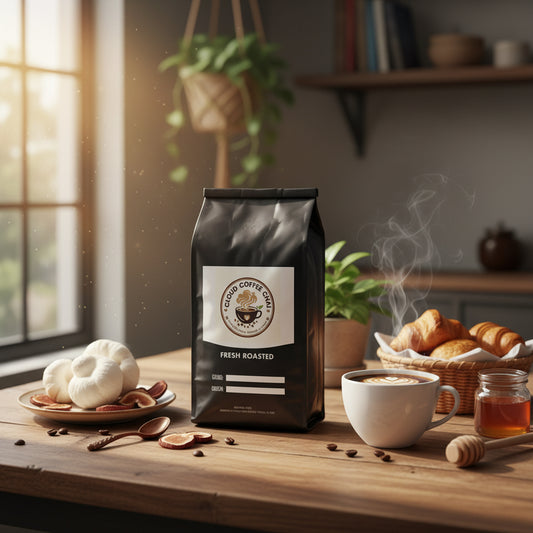 Coffee with Mushrooms Dark Roast